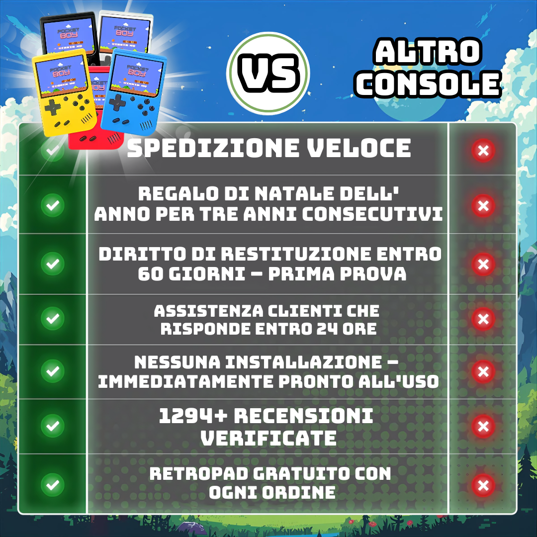 Comparision pocketboy